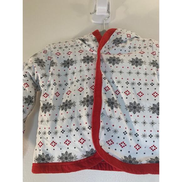 HONEST Girl’s Reversible Quilted Hoodie / Size: 6-9 Months - Picture 7 of 7